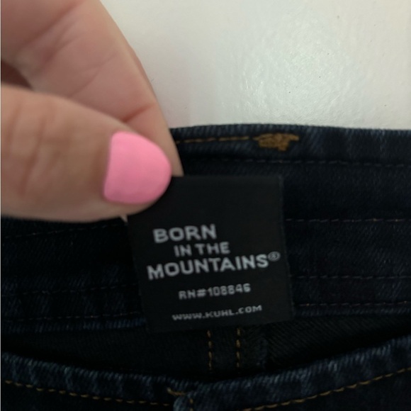 18. Kuhl size 8 jeans. Like new condition - Picture 3 of 4